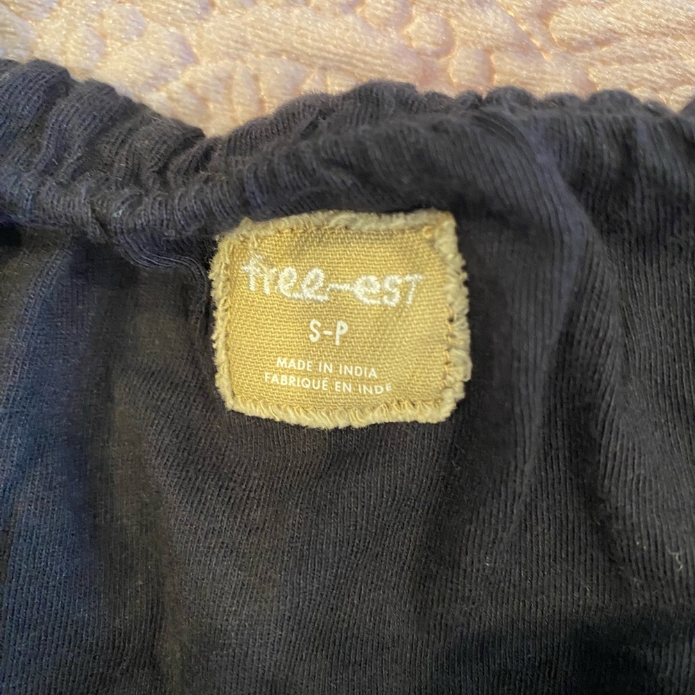 Free People Black Two-Piece Skirt Set - Picture 5 of 5